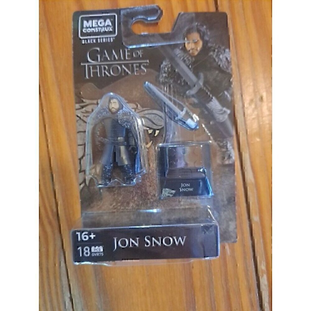 Mega Construx Black Series Game Of Thrones Jon Snow New Sealed